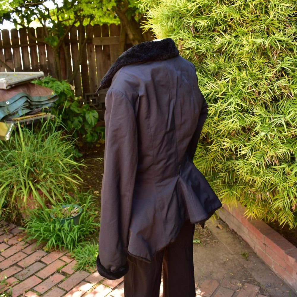 IVAN GRUNDAHL FLEECE LINED COAT SZ MEDIUM - Picture 5 of 8